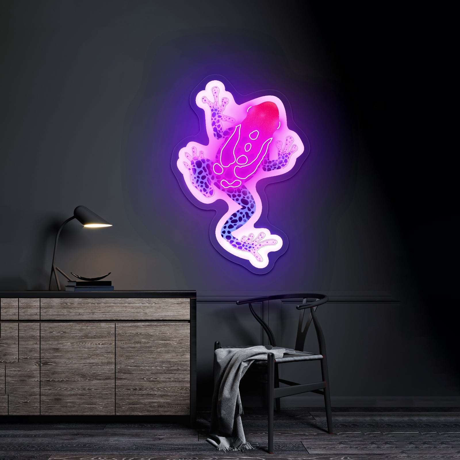 Cute Rainforest Frog Neon Signs - Shineneon