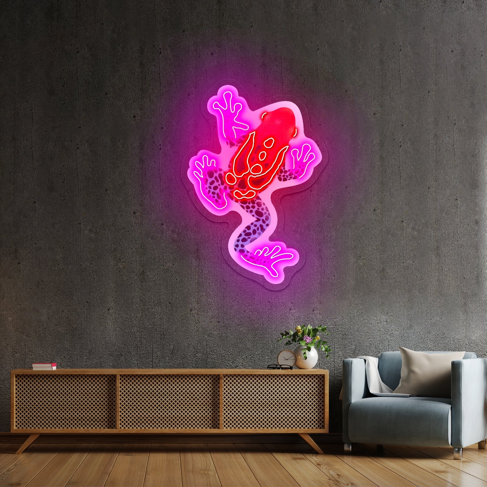 Cute Rainforest Frog Neon Signs - Shineneon