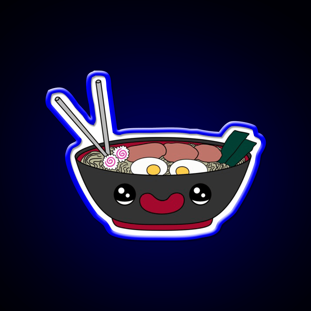 Cute Ramen Snack Food Led Neon Sign Rgb Color - Shineneon