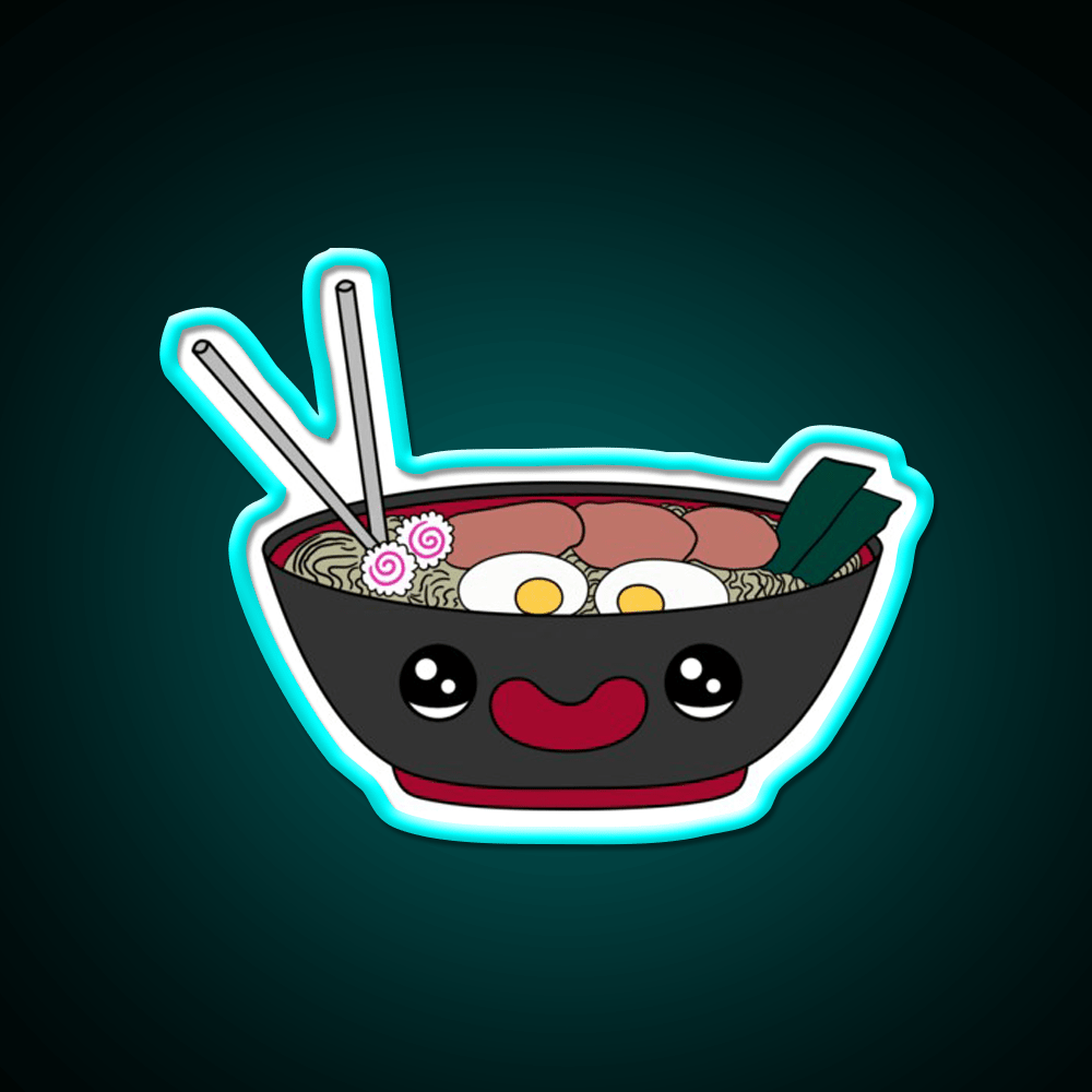 Cute Ramen Snack Food Led Neon Sign Rgb Color - Shineneon