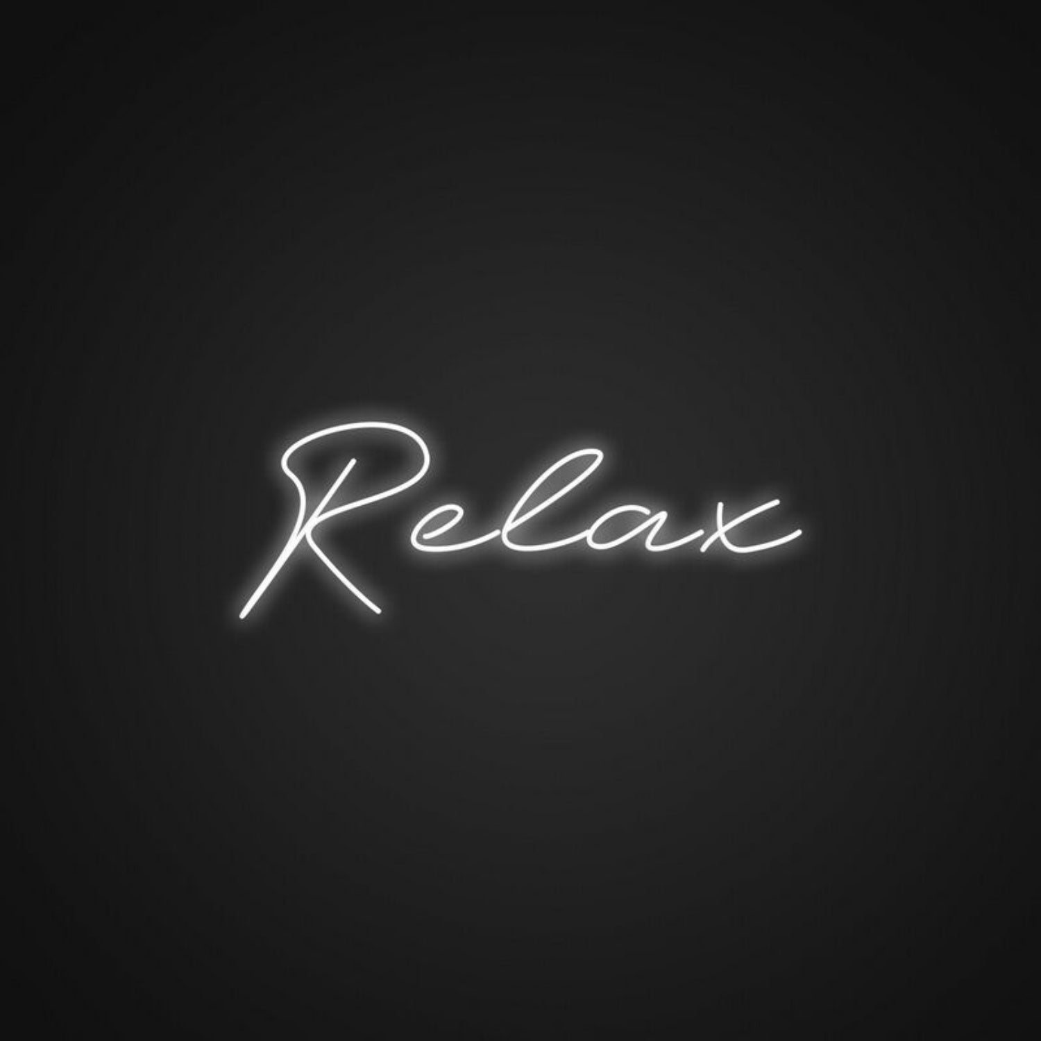 Cute Relax Neon Sign For Relaxation And Fun Spaces | Shineneon