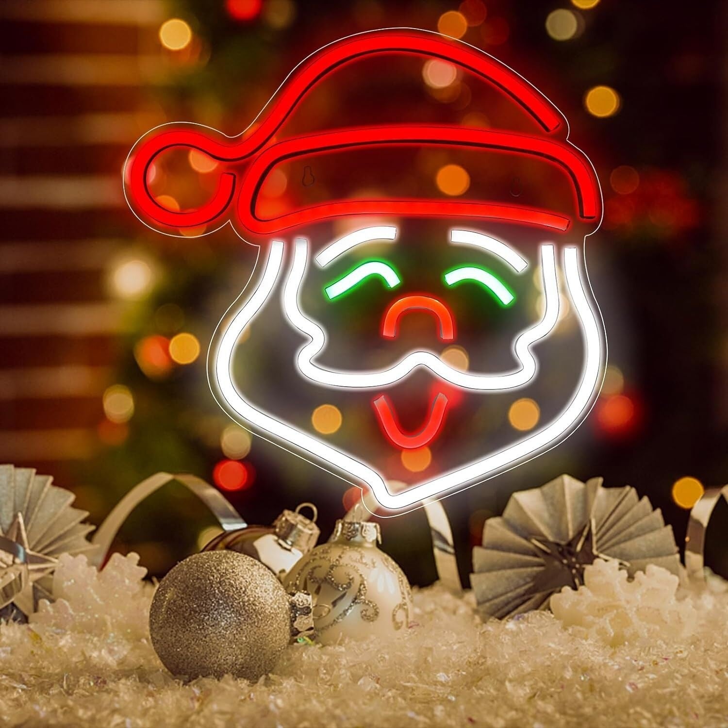 Cute Santa Claus Neon Sign This Christmas Season | Shineneon