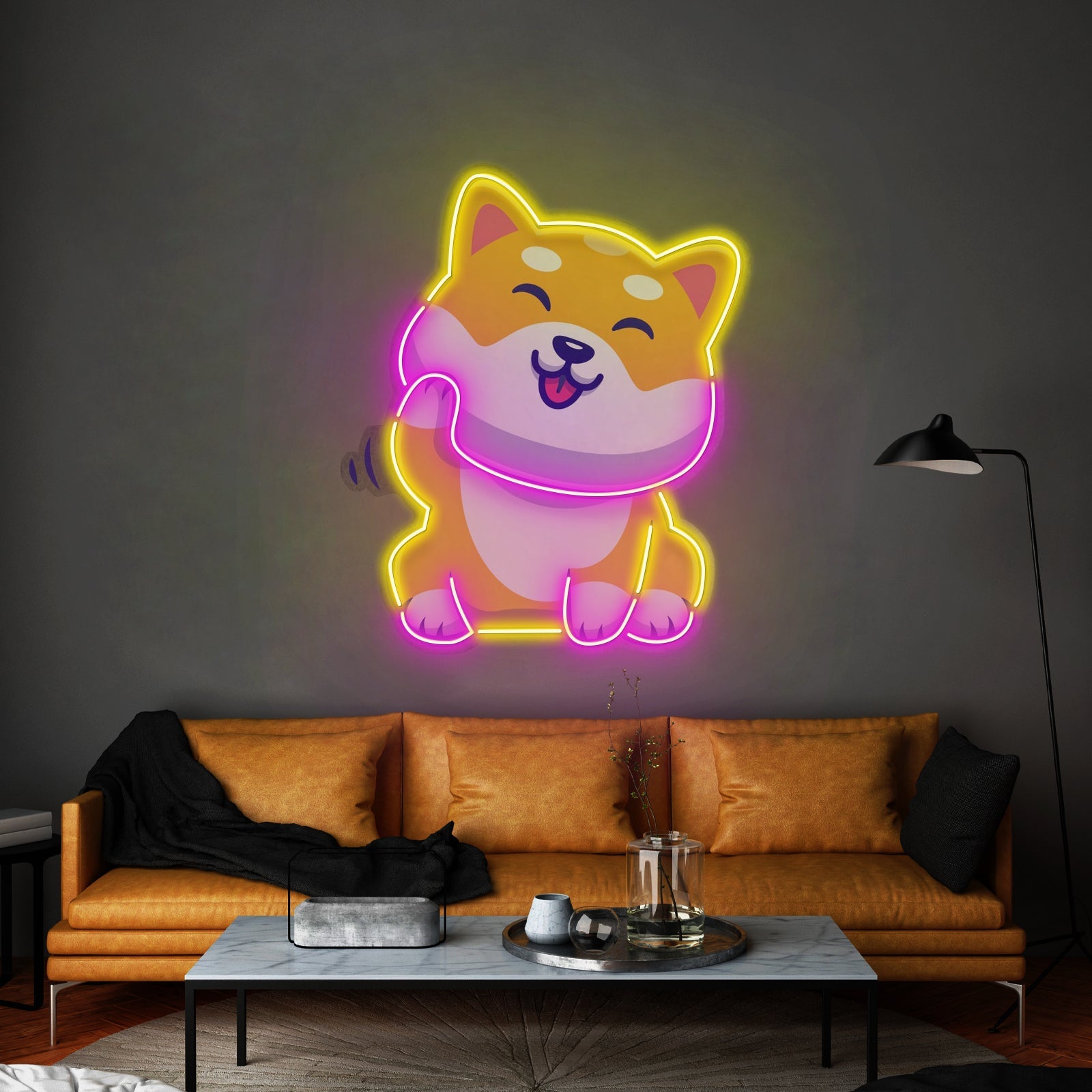 Cute Shiba Led Neon Sign Light Custom Led Signs - Shineneon