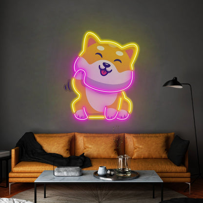 Cute Shiba Led Neon Sign Light Custom Led Signs - Shineneon