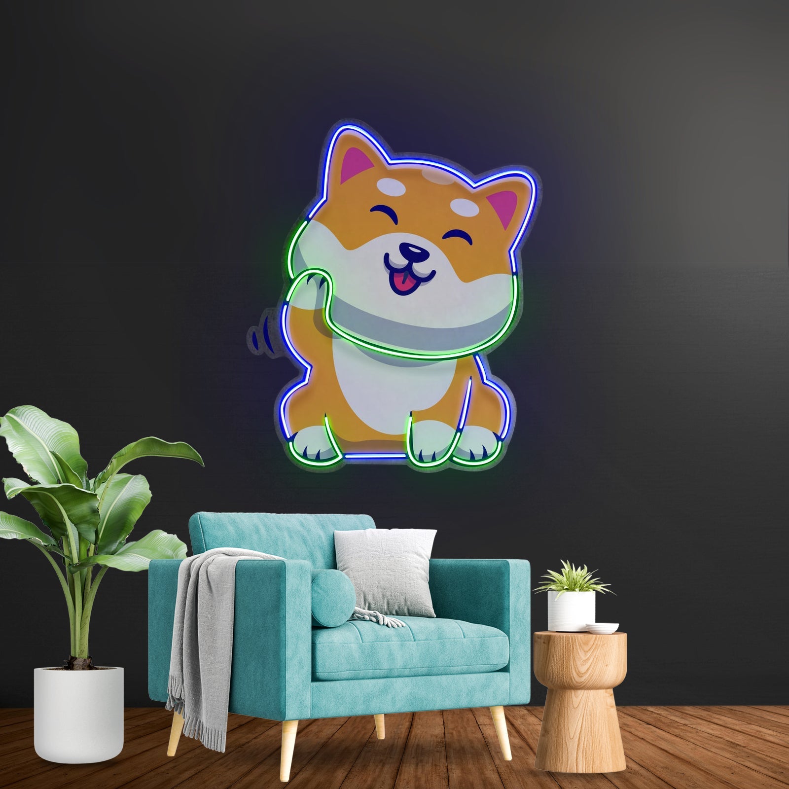 Cute Shiba Led Neon Sign Light Custom Led Signs - Shineneon