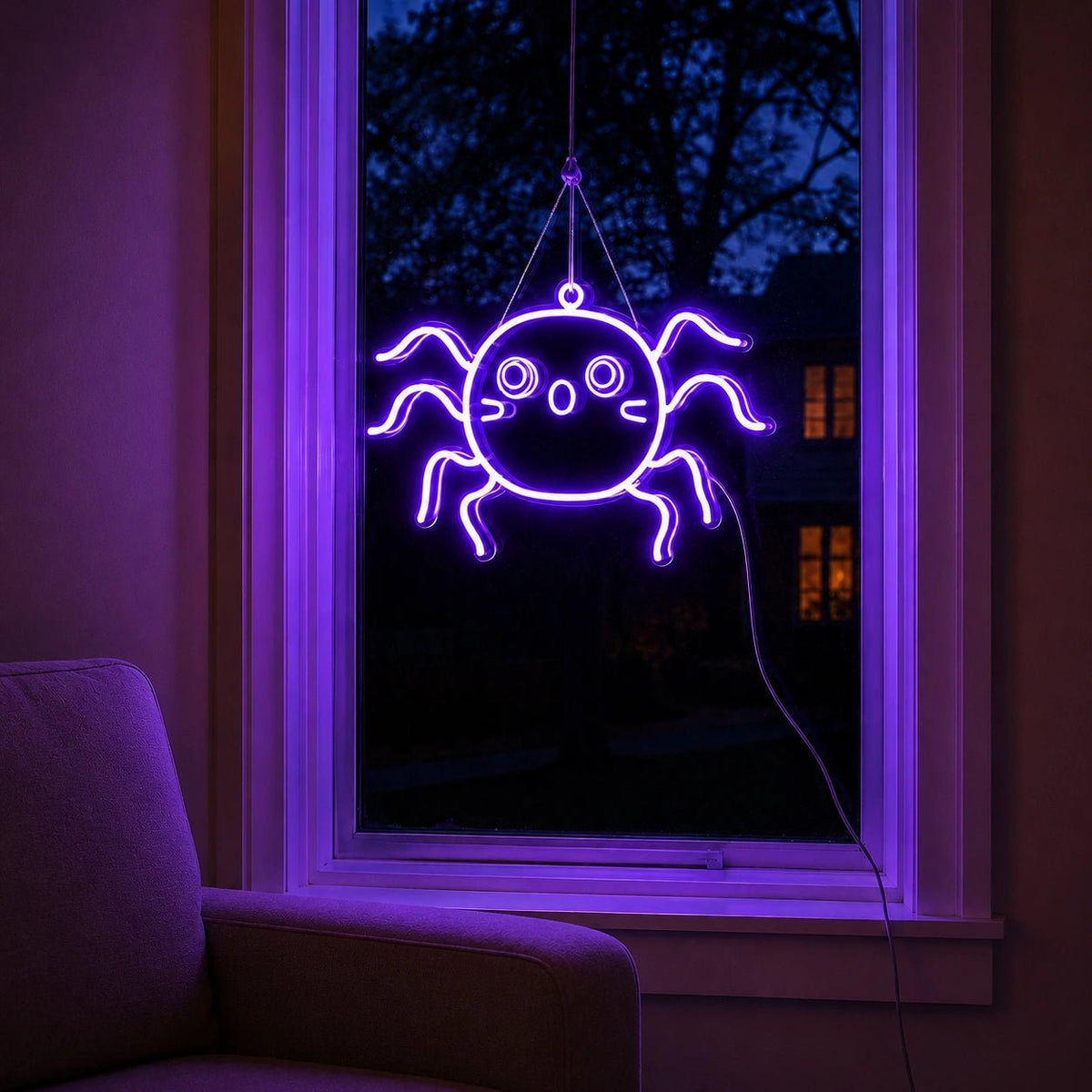 Cute Spider LED Neon Sign - Shineneon