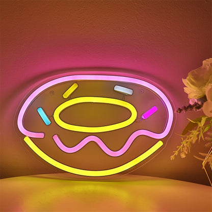 Cute Sweet Doughnuts Donuts Led Wall Neon Art Sign | Shineneon