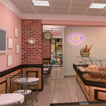 Cute Sweet Doughnuts Donuts Led Wall Neon Art Sign | Shineneon