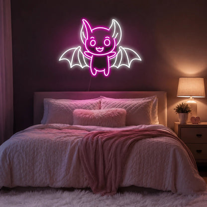Cute Vampire Bat LED Neon Sign - Shineneon