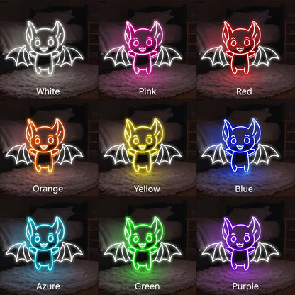 Cute Vampire Bat LED Neon Sign - Shineneon