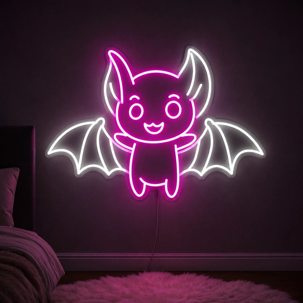 Cute Vampire Bat LED Neon Sign - Shineneon