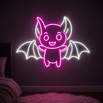 Cute Vampire Bat LED Neon Sign - Shineneon