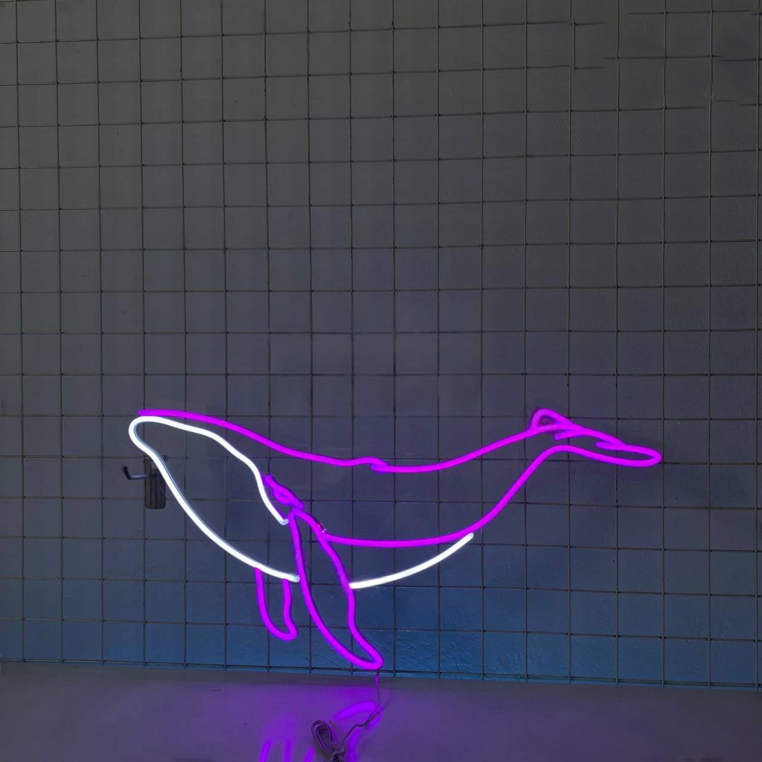 Cute Whale Led Neon Sign | Shineneon