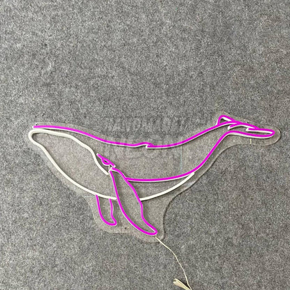 Cute Whale Led Neon Sign | Shineneon