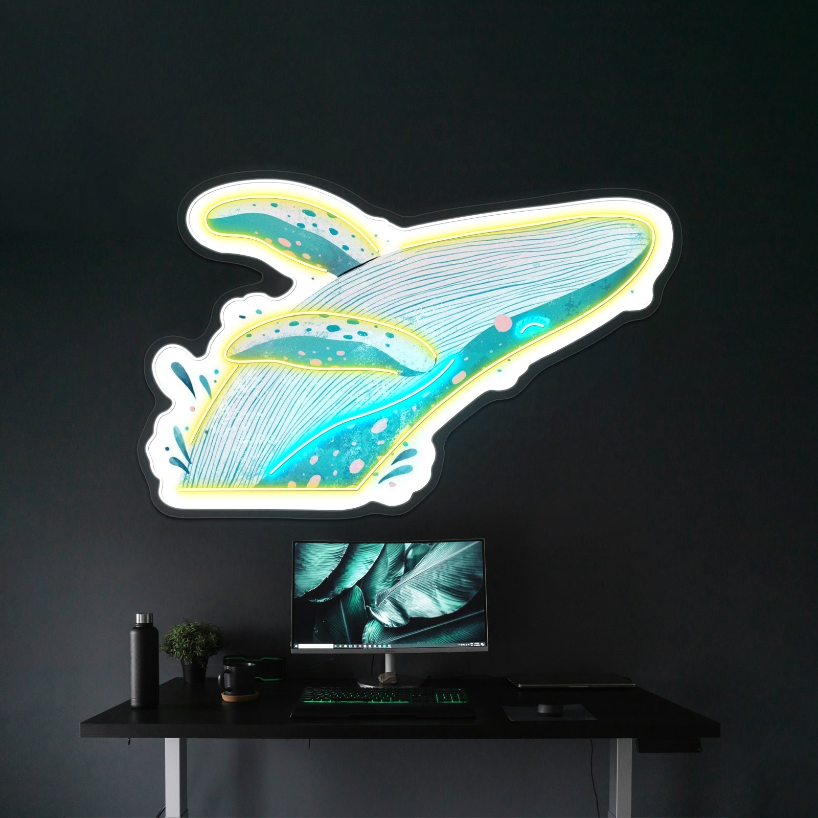 Cute Whale Neon Signs For Custom Neon Signs - Shineneon