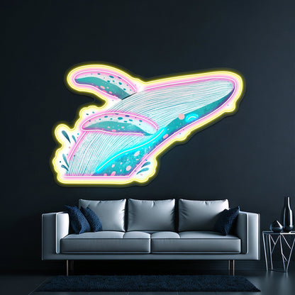 Cute Whale Neon Signs For Custom Neon Signs - Shineneon
