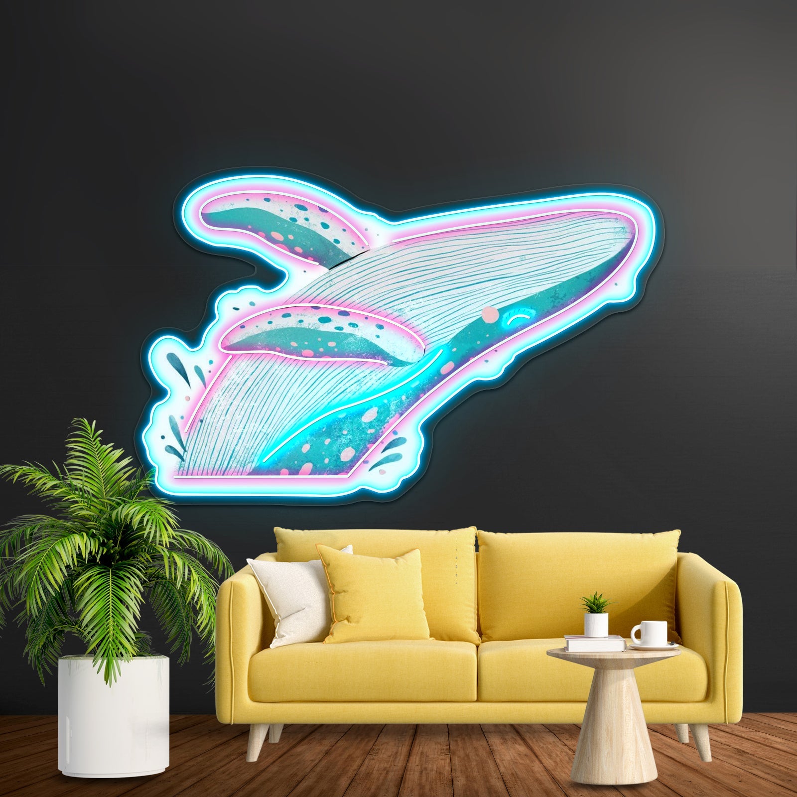 Cute Whale Neon Signs For Custom Neon Signs - Shineneon
