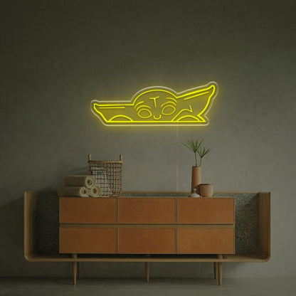 Cutty Mandalorian Baby Yoda Led Neon Sign - Shineneon