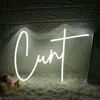 Cxnt White Led Neon Sign - Shineneon