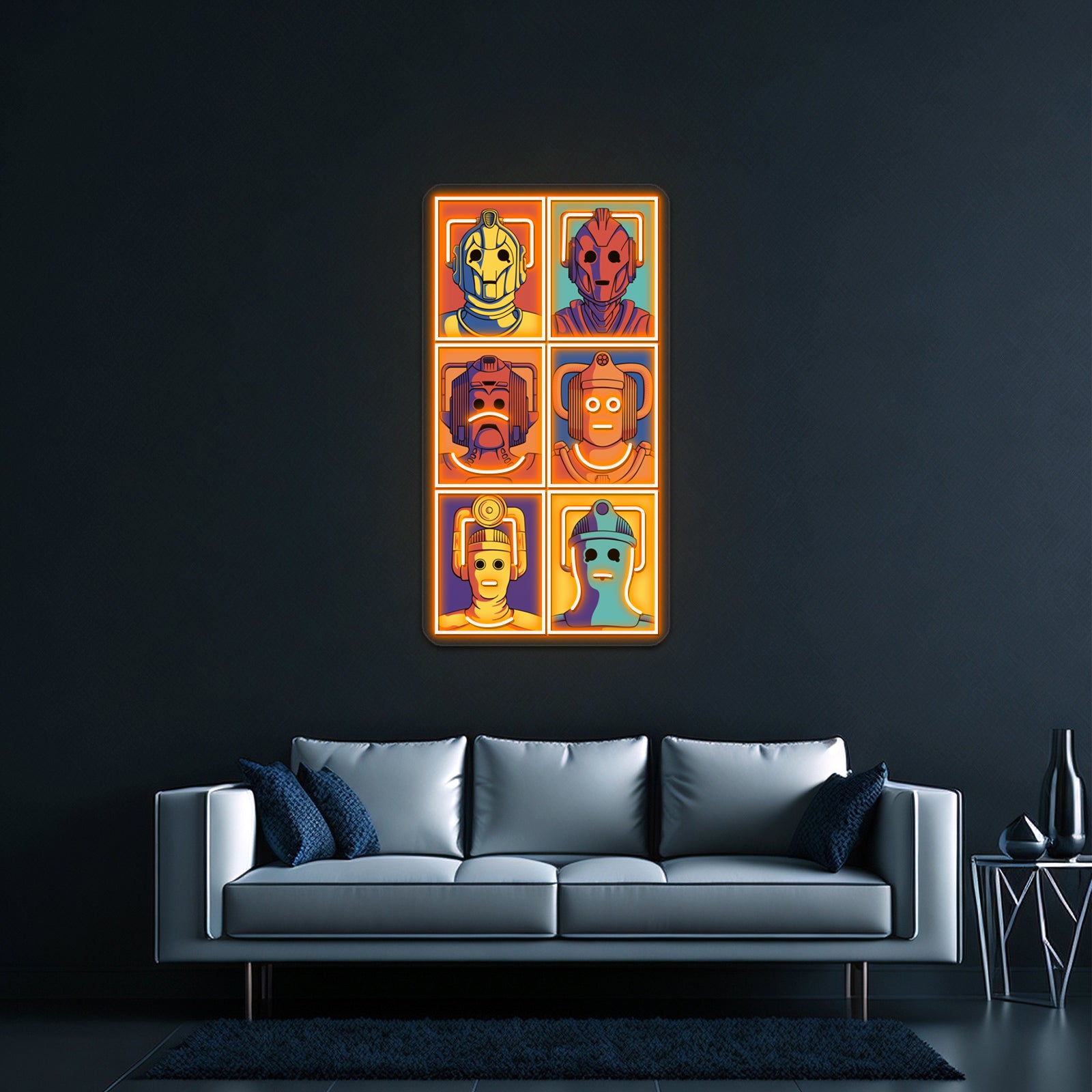 Cyberpop Evolution Artwork Business Led Sign - LED neon sign view 6