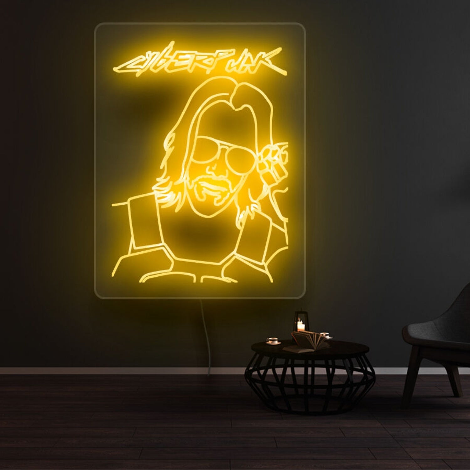 Cyberpunk 2077 Keanu Reeves Led Neon Sign - Shineneon