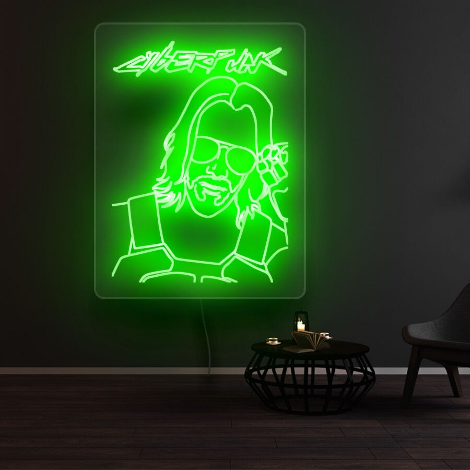 Cyberpunk 2077 Keanu Reeves Led Neon Sign - Shineneon