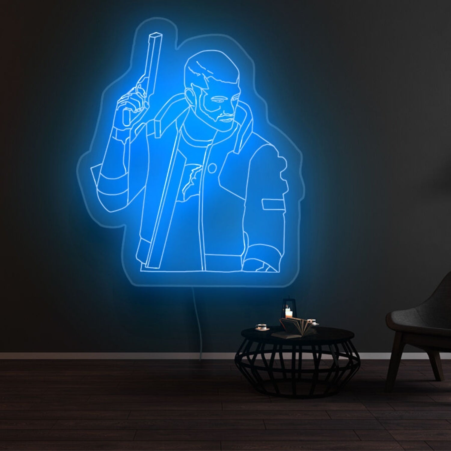 Cyberpunk 2077 V Led Neon Sign - Shineneon