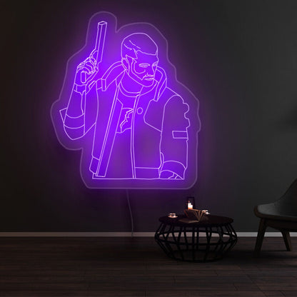 Cyberpunk 2077 V Led Neon Sign - Shineneon
