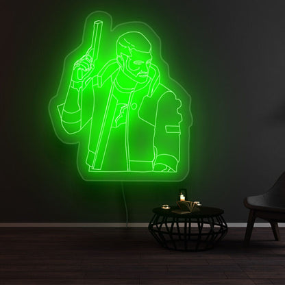 Cyberpunk 2077 V Led Neon Sign - Shineneon