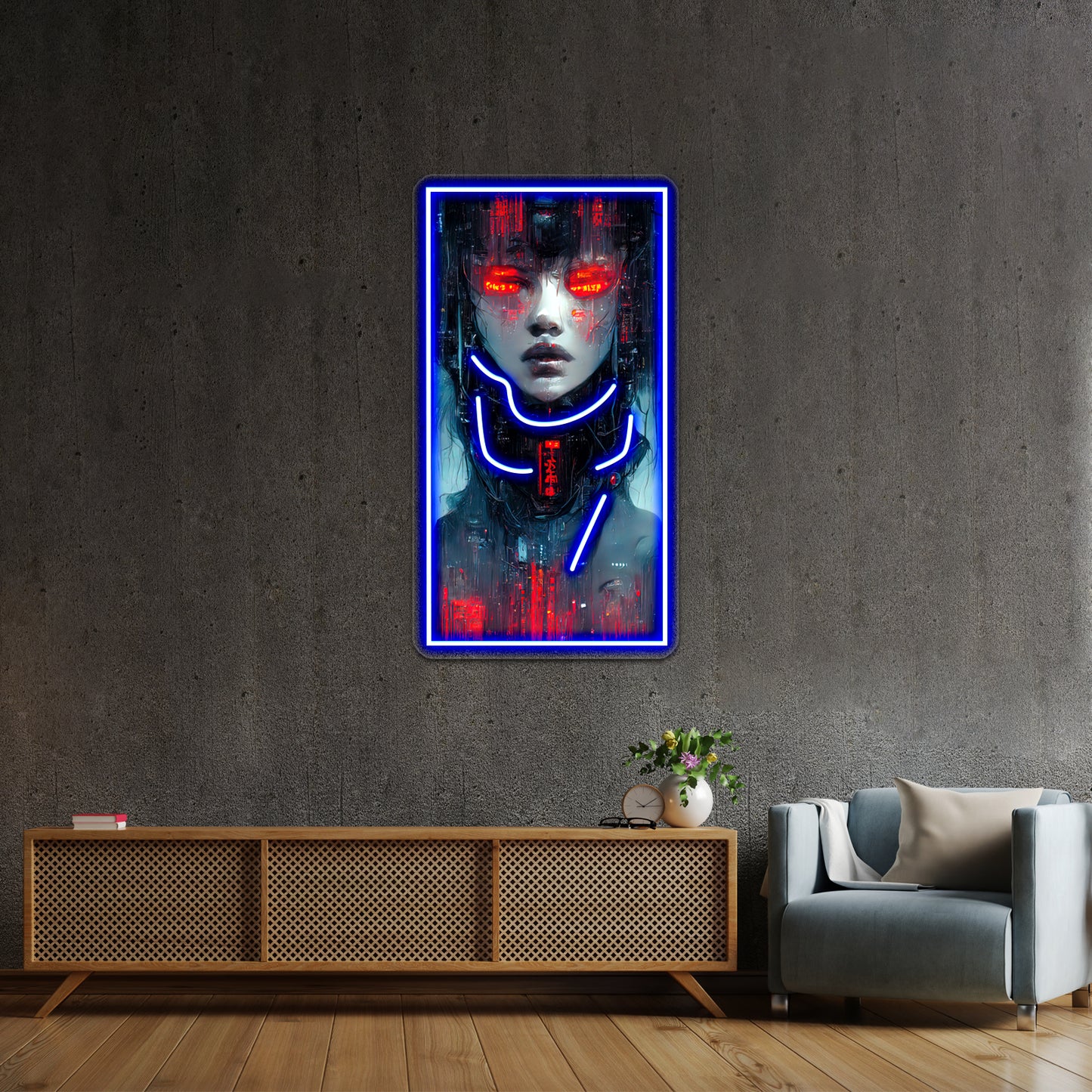 Cyberpunk Aesthetic Wall Artwork Neon Signs