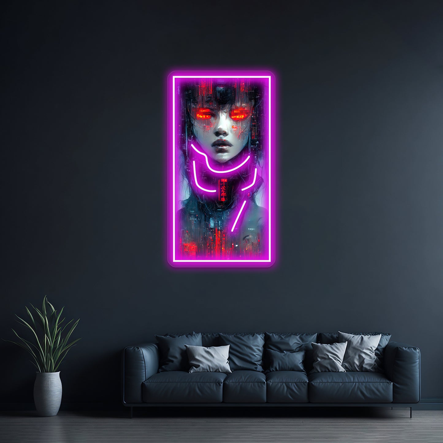 Cyberpunk Aesthetic Wall Artwork Neon Signs