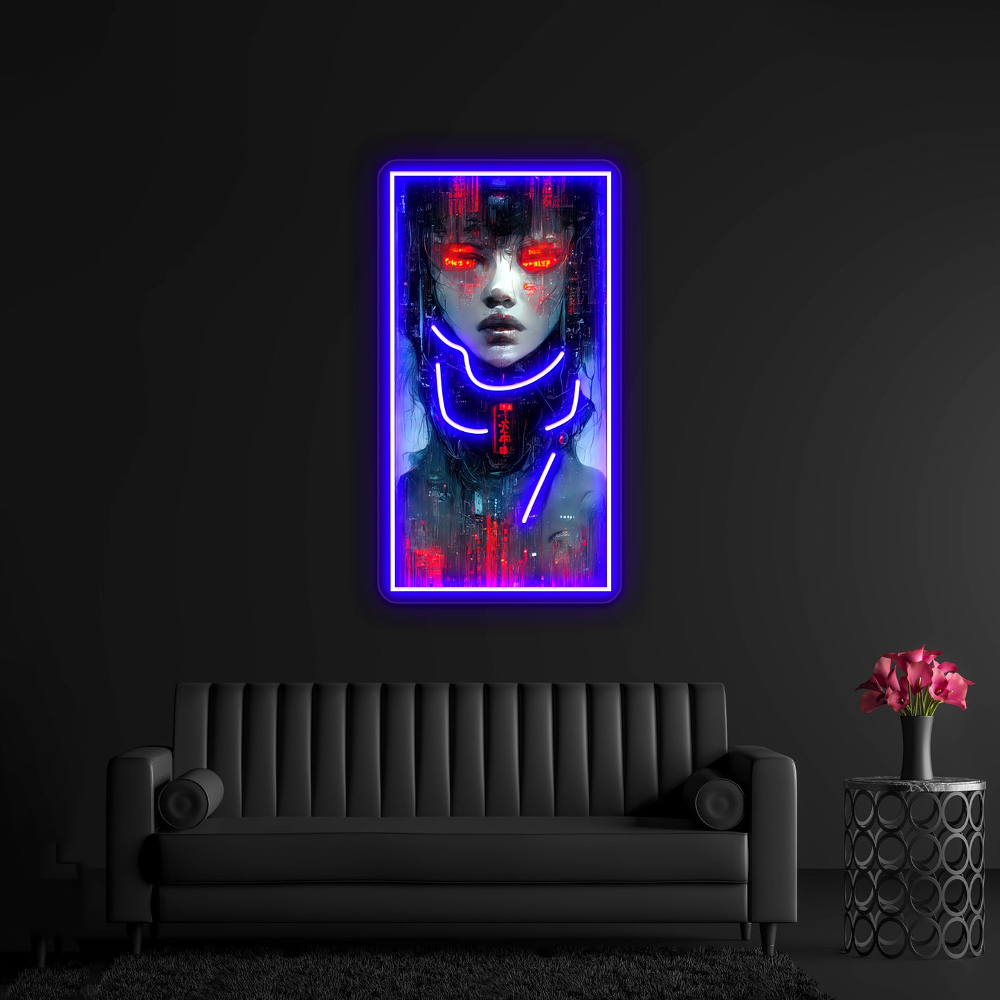 Cyberpunk Aesthetic Wall Artwork Neon Signs