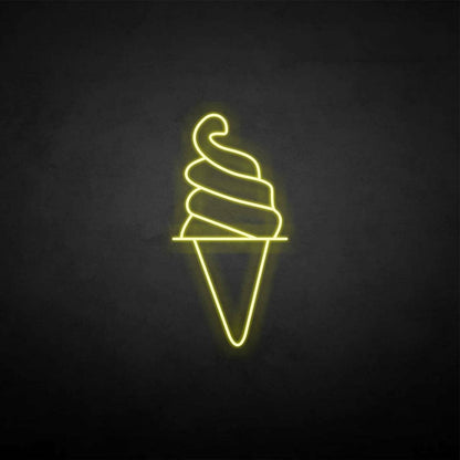 Cylinder Ice Cream Neon Sign | Shineneon