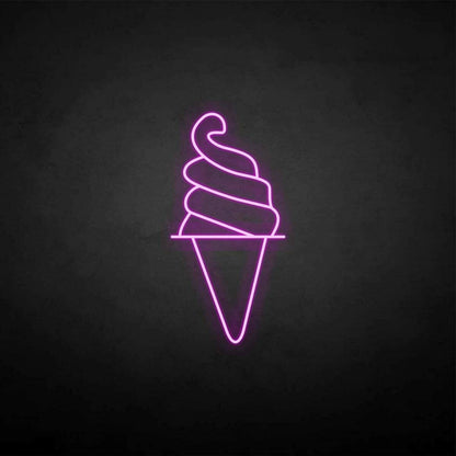 Cylinder Ice Cream Neon Sign | Shineneon