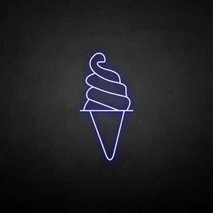Cylinder Ice Cream Neon Sign | Shineneon