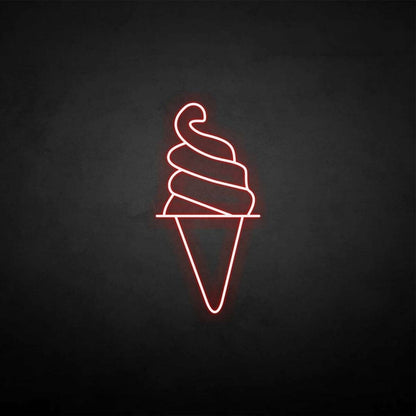 Cylinder Ice Cream Neon Sign | Shineneon