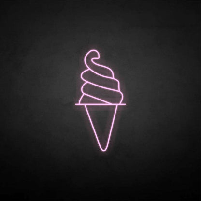 Cylinder Ice Cream Neon Sign | Shineneon
