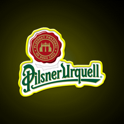Czechia Pilsner Urquell World Beer Bar Decor Led Neon Sign Rgb Color - Custom LED neon sign front view