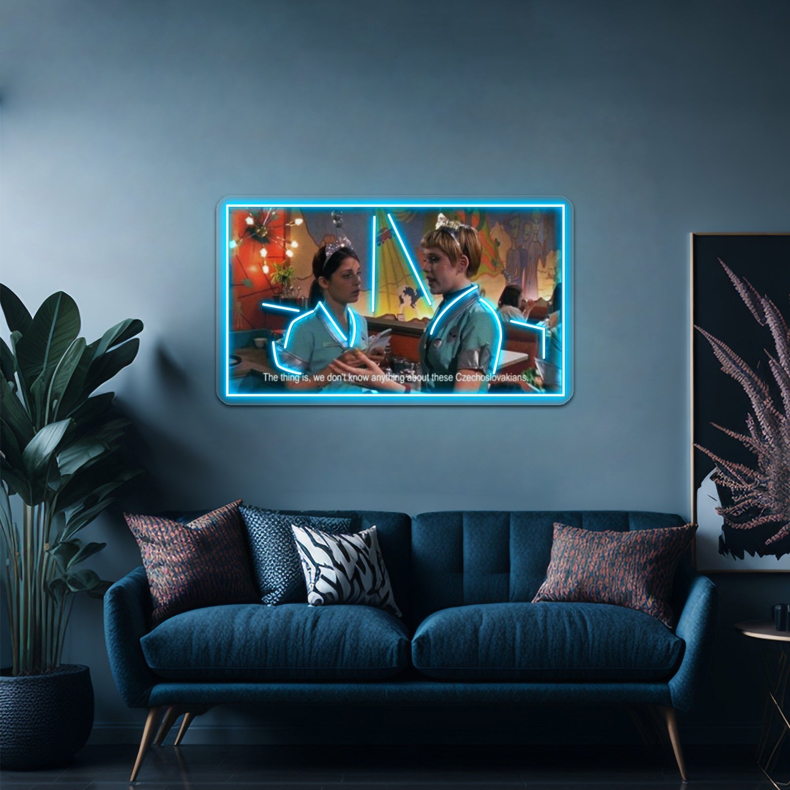 Czechoslovakian Roswell Artwork Business Led Sign - Shineneon