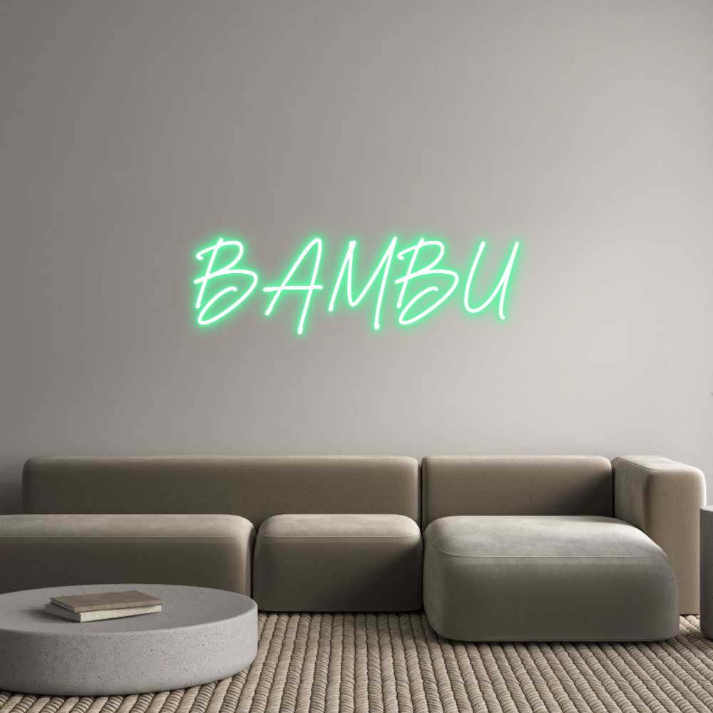 Custom Neon: BAMBU