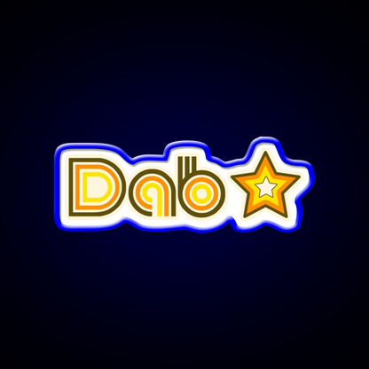 Dab Star Hemp Inspired Green Leaf Led Neon Sign Rgb Color - LED neon sign view 5