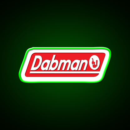 Dabman Hemp Inspired Green Leaf Led Neon Sign Rgb Color - LED neon sign view 8
