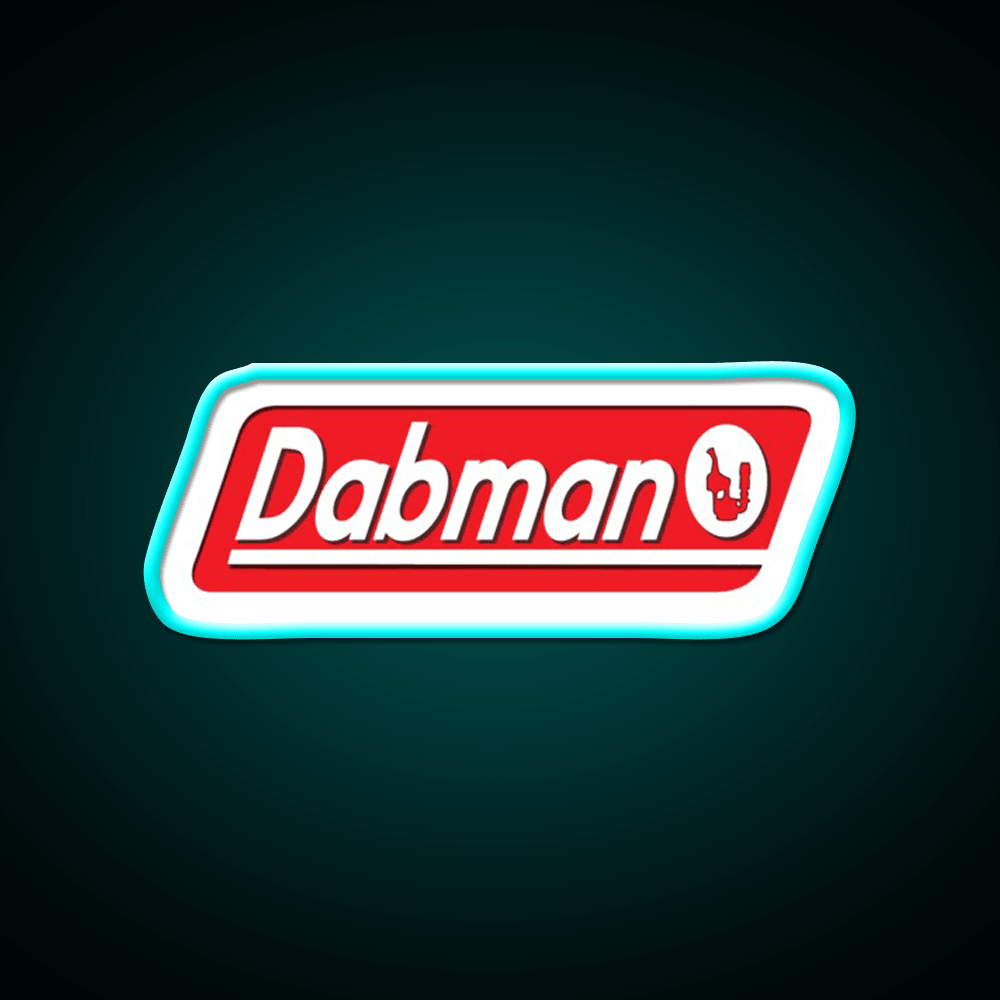 Dabman Hemp Inspired Green Leaf Led Neon Sign Rgb Color - Shineneon