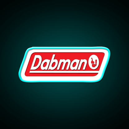 Dabman Hemp Inspired Green Leaf Led Neon Sign Rgb Color - Shineneon