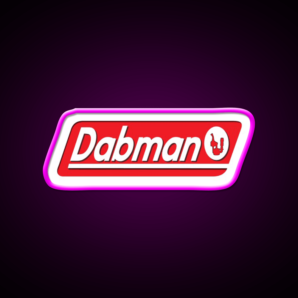 Dabman Hemp Inspired Green Leaf Led Neon Sign Rgb Color - Shineneon