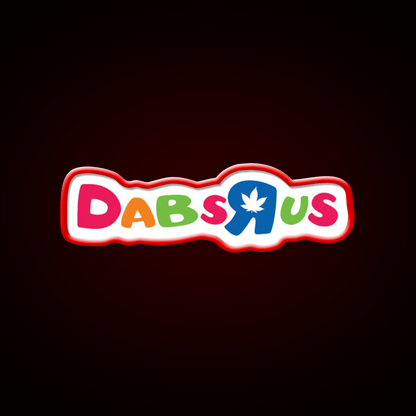 Dabs R Us Hemp Inspired Green Leaf Led Neon Sign Rgb Color - Shineneon