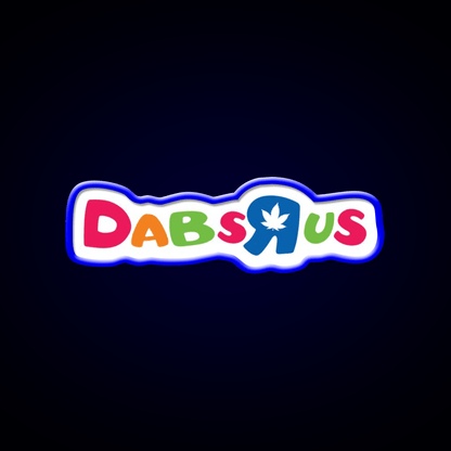 Dabs R Us Hemp Inspired Green Leaf Led Neon Sign Rgb Color - Shineneon
