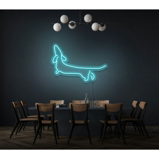 Dachshund Dog Led Sign Business Neon Signs