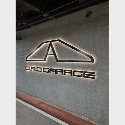 Dad Garage 3D Backlit Channel Letters Led Light Sign - Shineneon