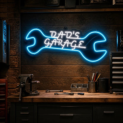 Dads Garage Vintage LED Neon Sign - Shineneon